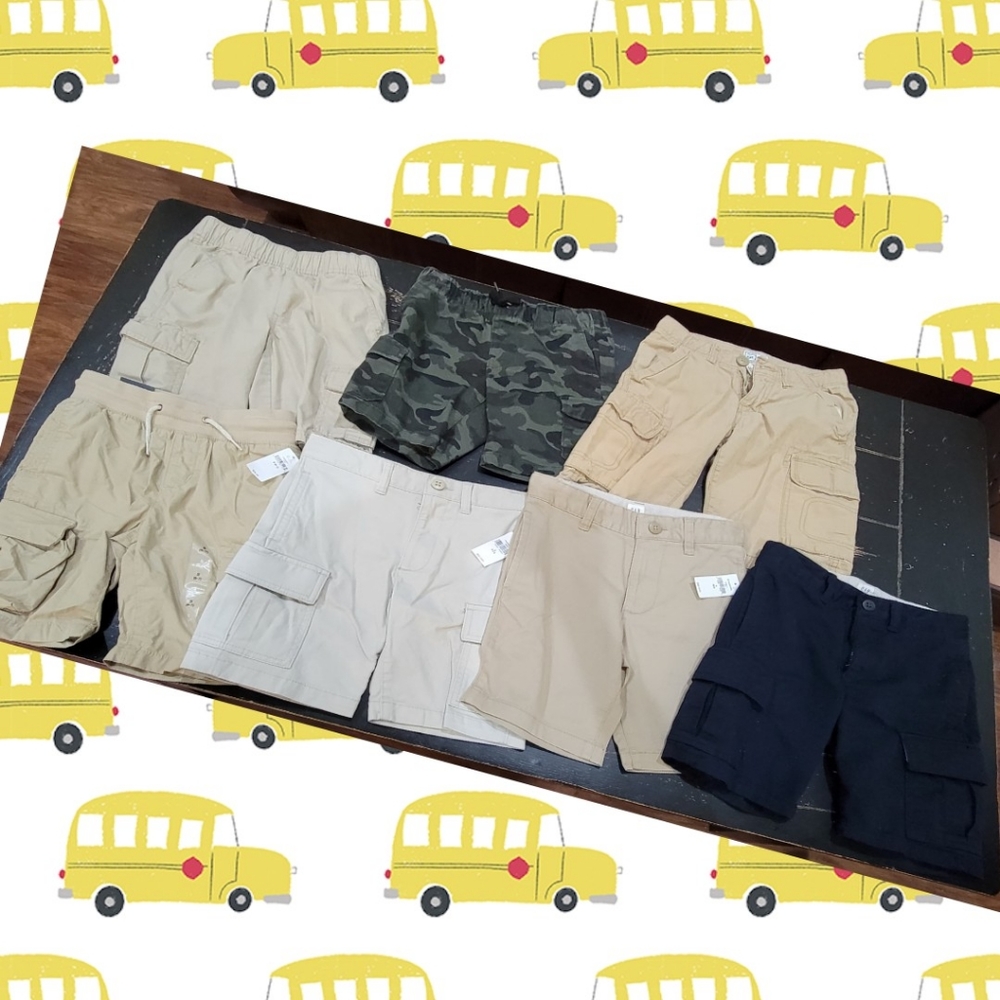 7 Pair of Boys Shorts - Size 6-7